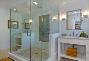 卫生间家居装修图 25款玻璃淋浴房欣设计案例